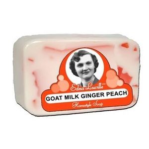 Edna Lucille Goat Milk Ginger Peach Soap Bar